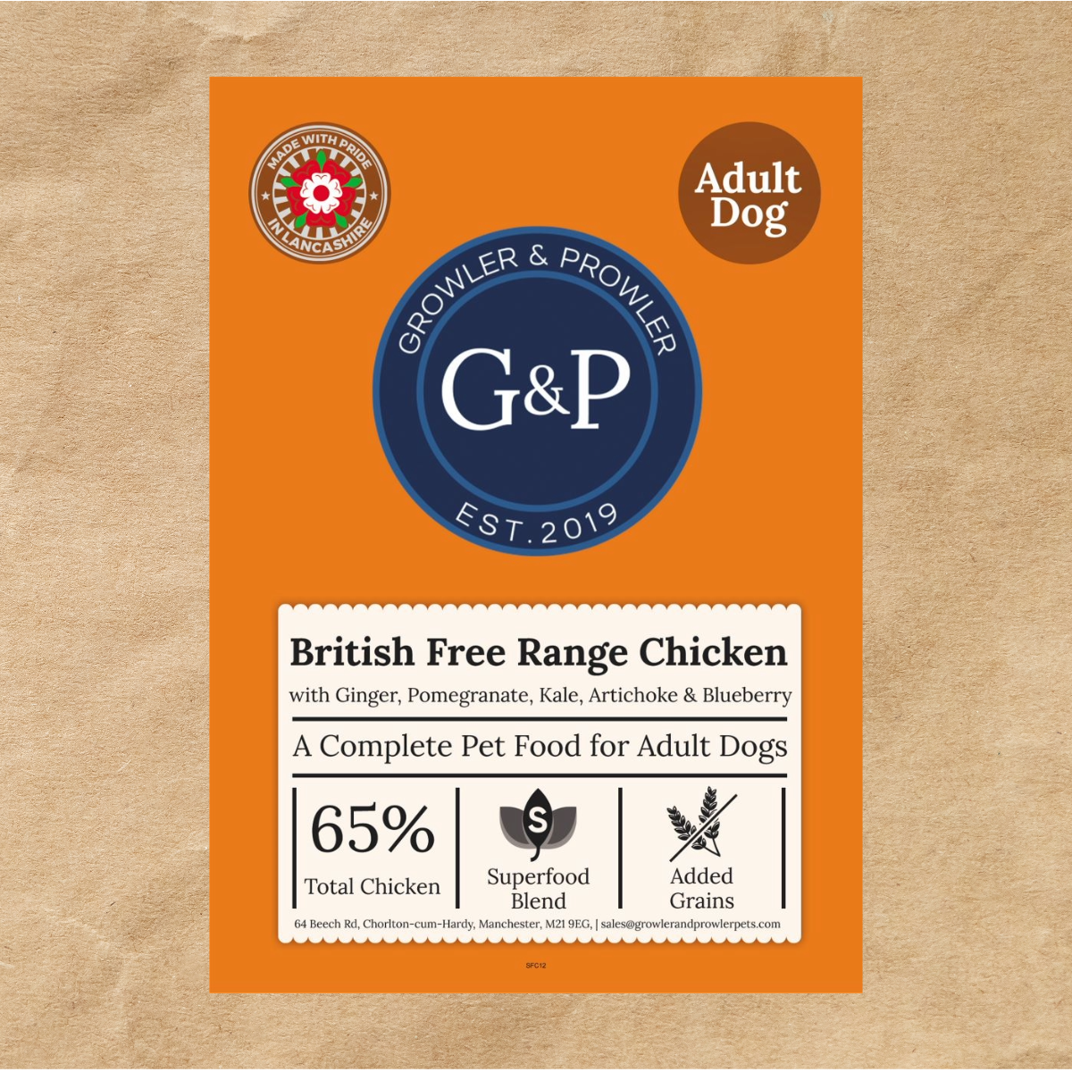 Superfood Adult - British Free Range Chicken