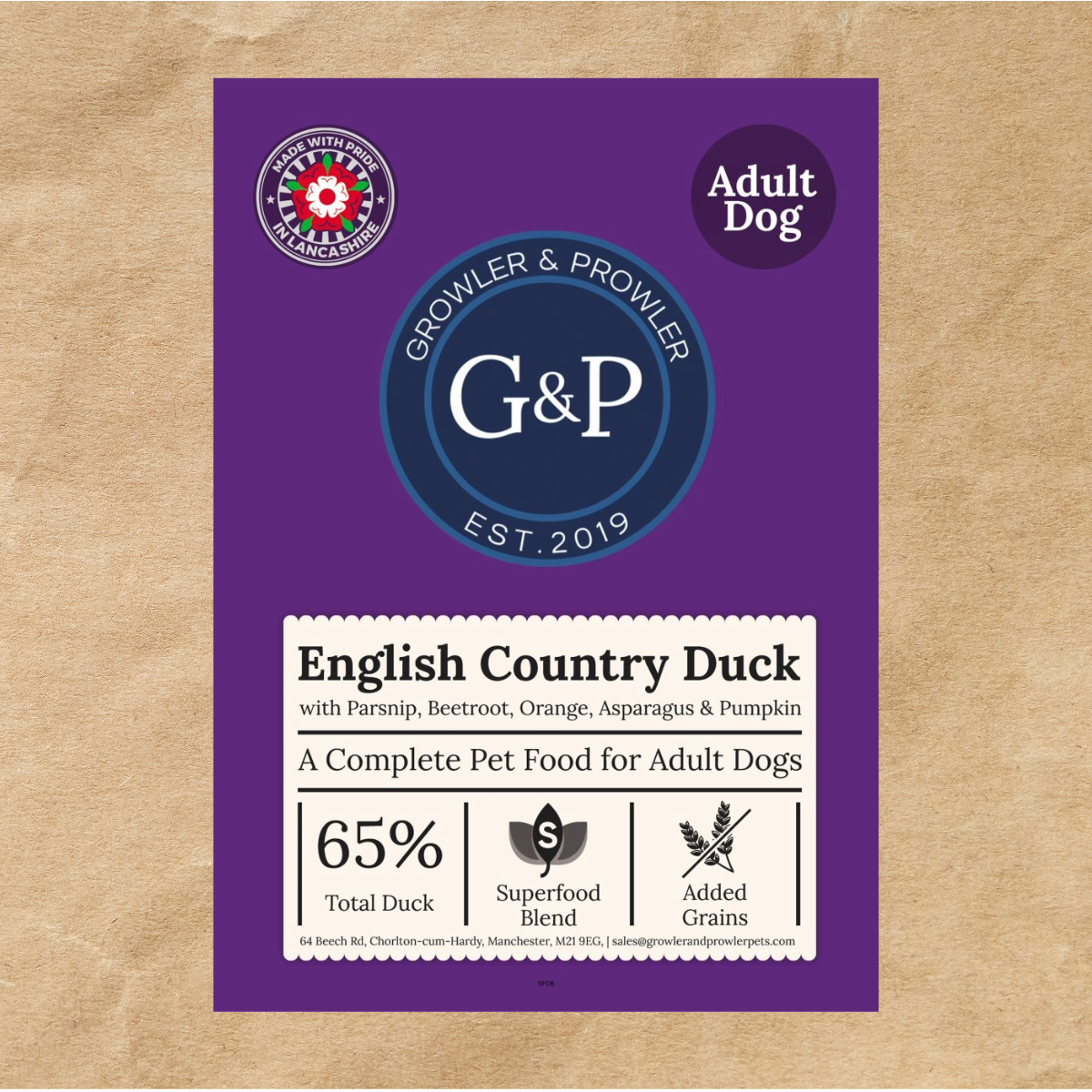 Superfood Adult - English Country Duck