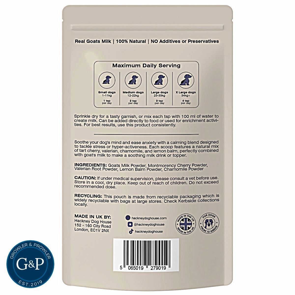 Calming Goats Milk Powder