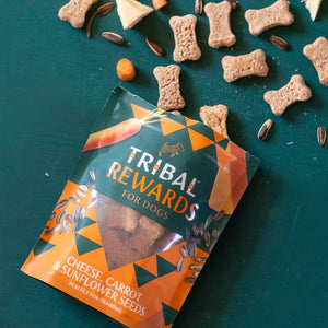 Tribal Rewards Cheese Carrot and Sunflower Biscuits