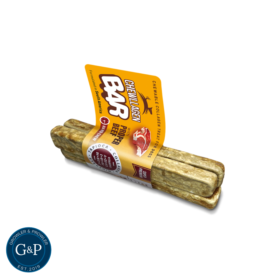 Chewllagen Beef Collagen Bar 3x Small 5inch