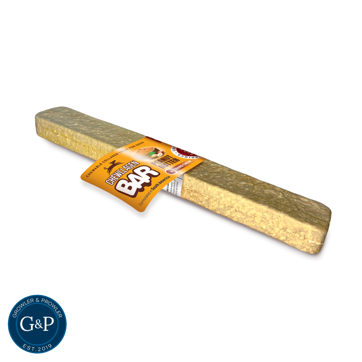 Chewllagen Peanut Butter Collagen Bar 10 inch