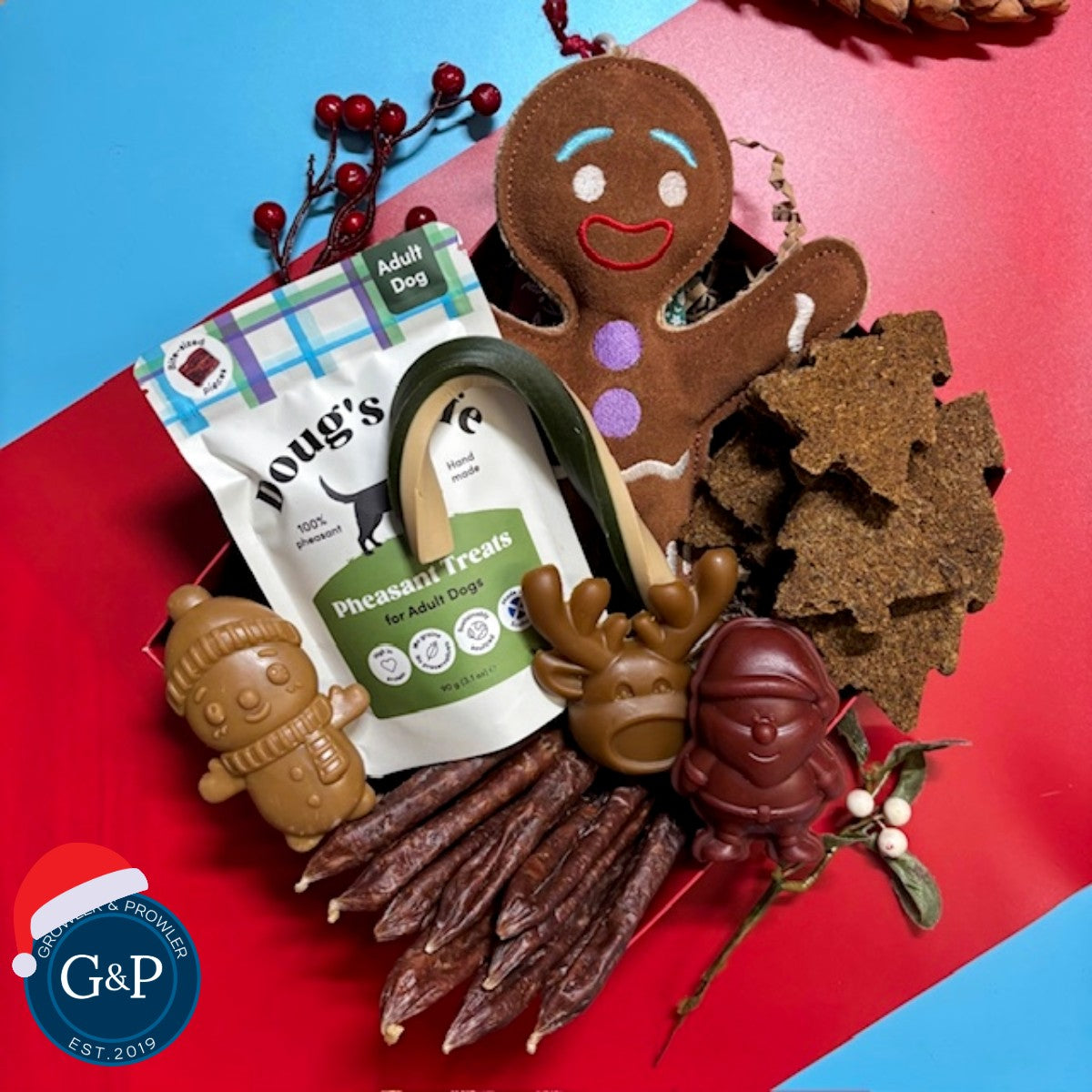 Eco Gingerbread Man Selection Box