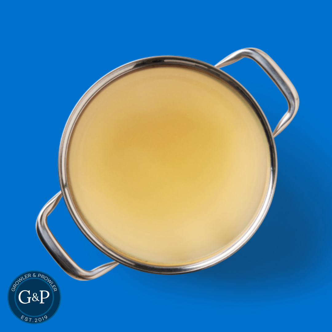 Nutriment Fish Broth for dogs. Broth in fish flavour that can be sued on a daily basis over a a dogs meal, served warm or cold, or used to make frozen treats on a hot day. A natural fish bone broth available in Manchester at Growler and Prowler Pets.