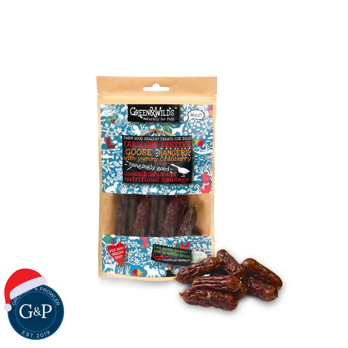 Goose & Cranberry Christmas Bangers
