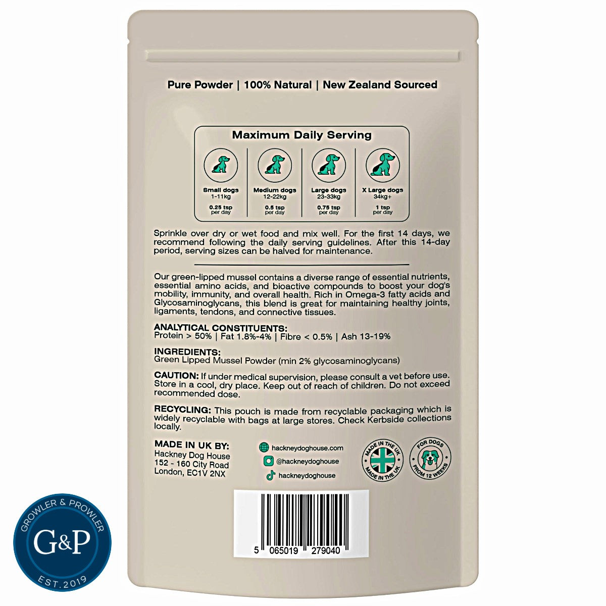 Green Lipped Mussel Powder