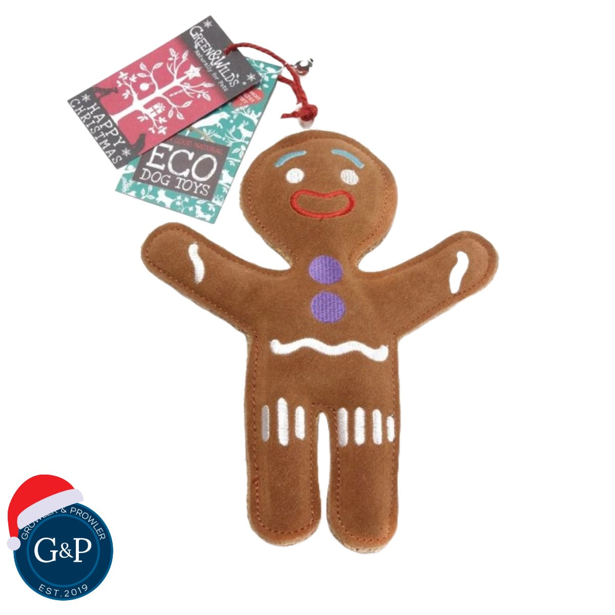 Jean Genie Gingerbread Man, Eco Christmas Toy