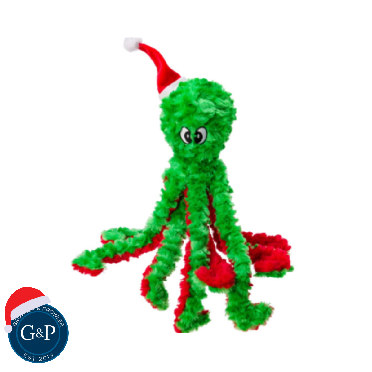 House of Paws Cuddly Santa Octopus