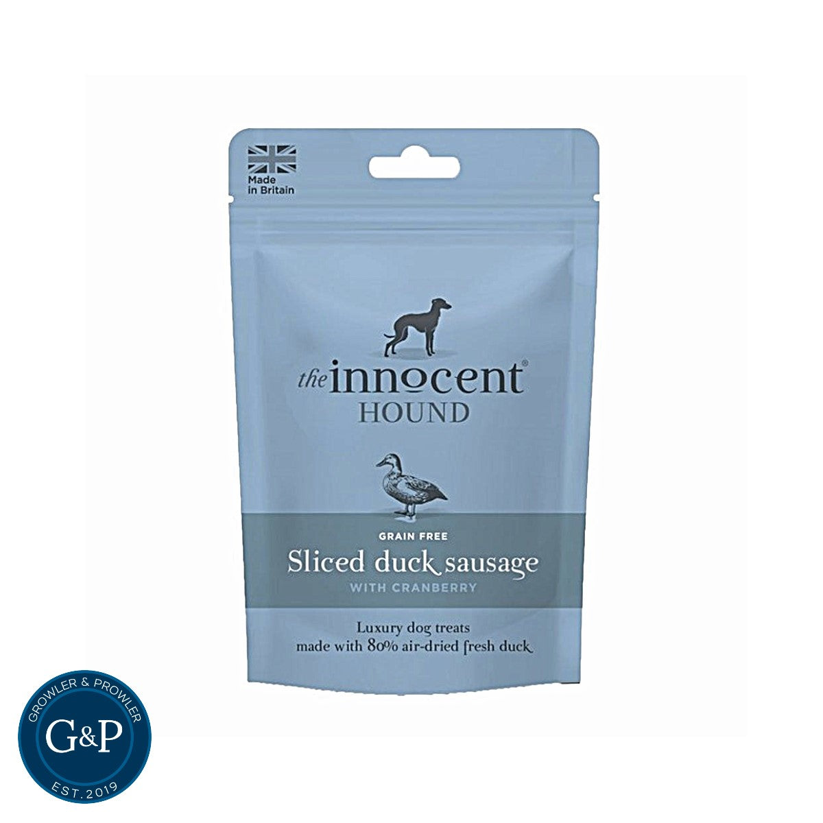 Sliced Duck Sausage with Cranberry