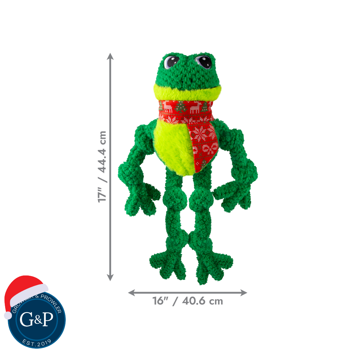 KONG Holiday Knots Frog