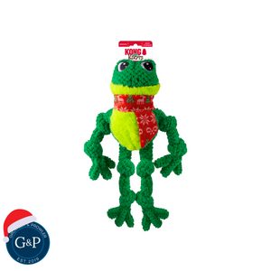 KONG Holiday Knots Frog