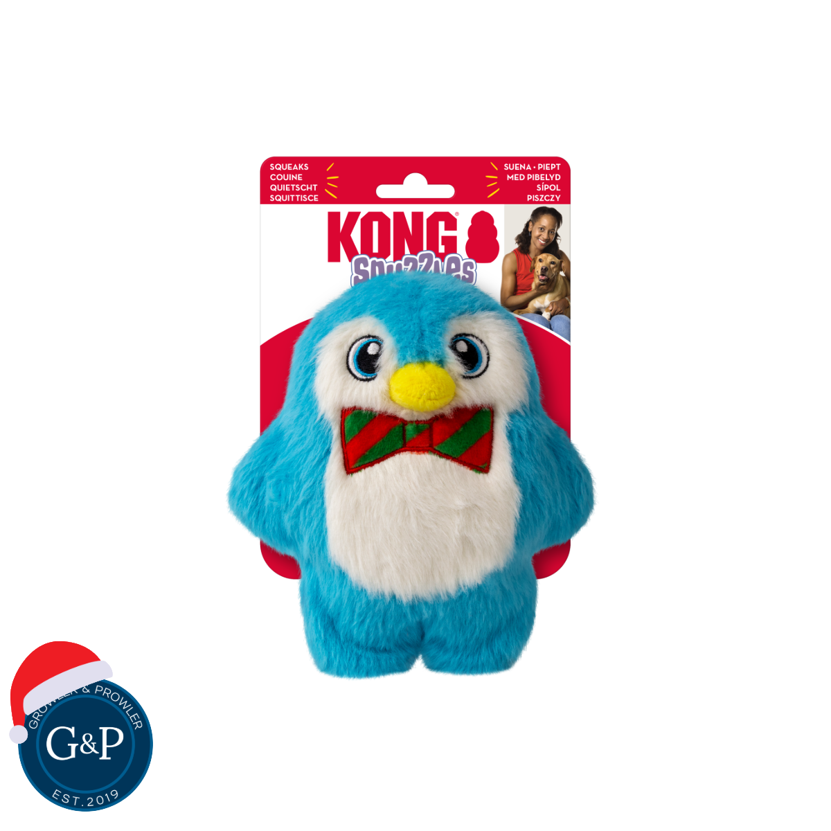 KONG Holiday Snuzzles Penguin