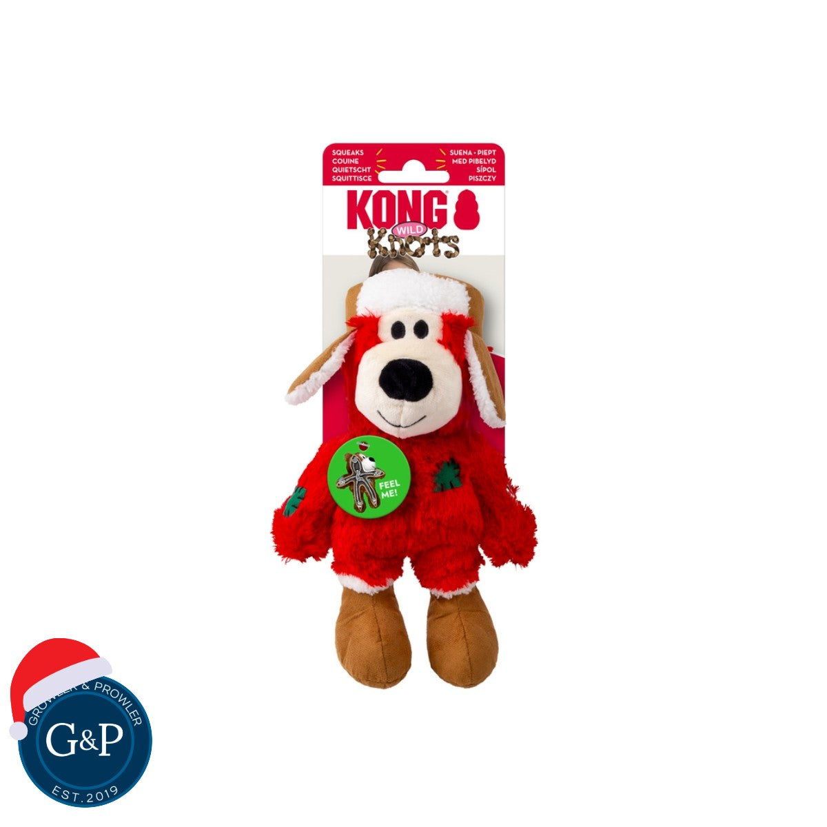 KONG® Holiday Wild Knots Bear