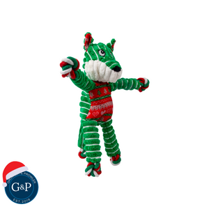 KONG Holiday Floppy Knots Fox