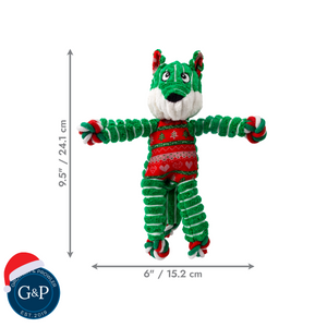 KONG Holiday Floppy Knots Fox
