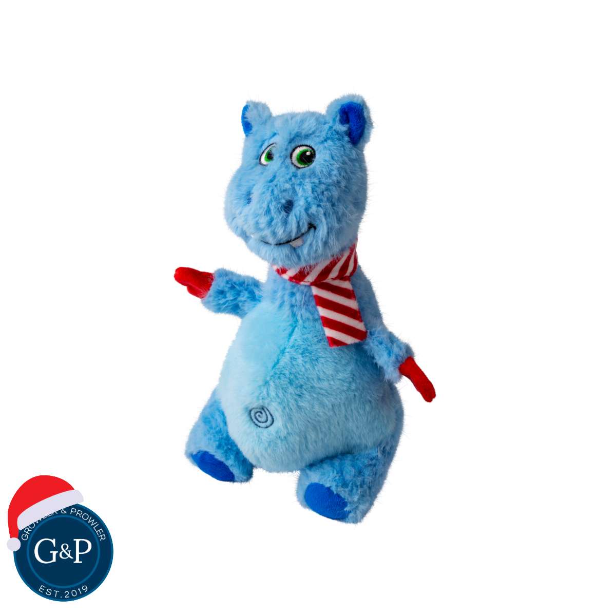 KONG® Holiday Knots Belly Hippo