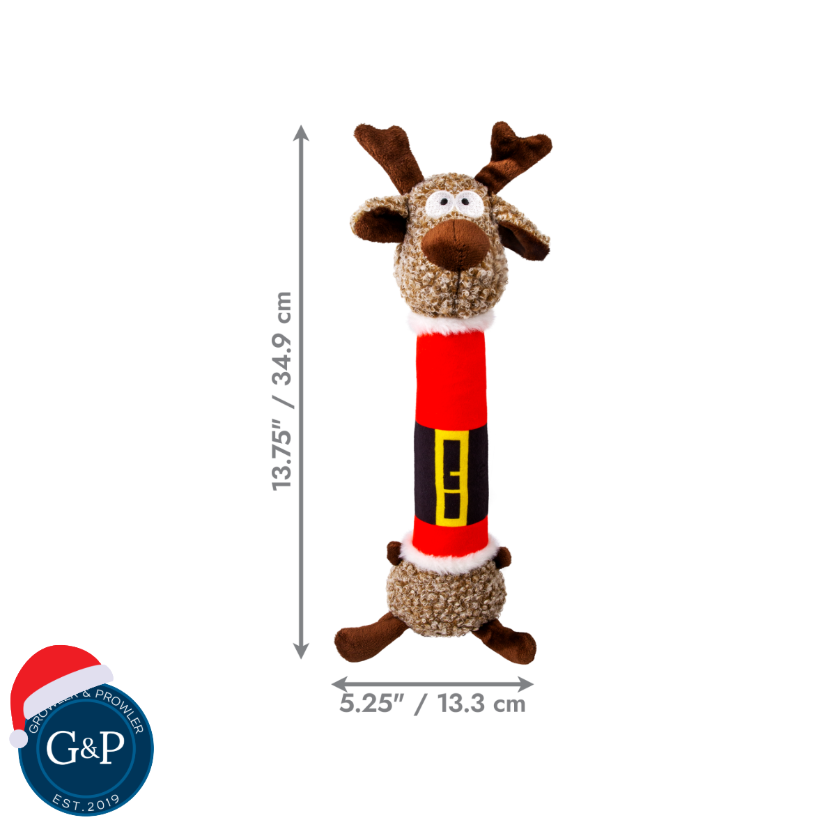 KONG® Holiday Shakers Luvz Reindeer’s