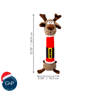 KONG® Holiday Shakers Luvz Reindeer’s