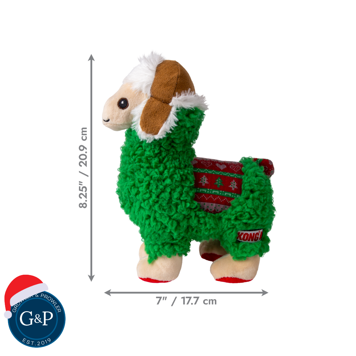 KONG® Holiday Sherps Llama