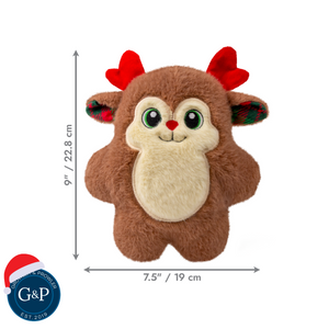 KONG Holiday Snuzzles Reindeer