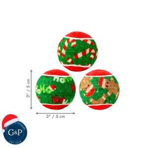 KONG® Holiday SqueakAir® Balls