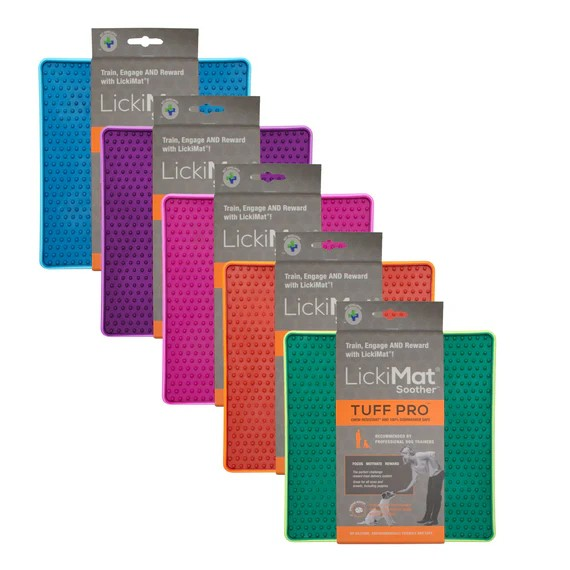 LickiMat Tuff Pro Soother - 5 Colours