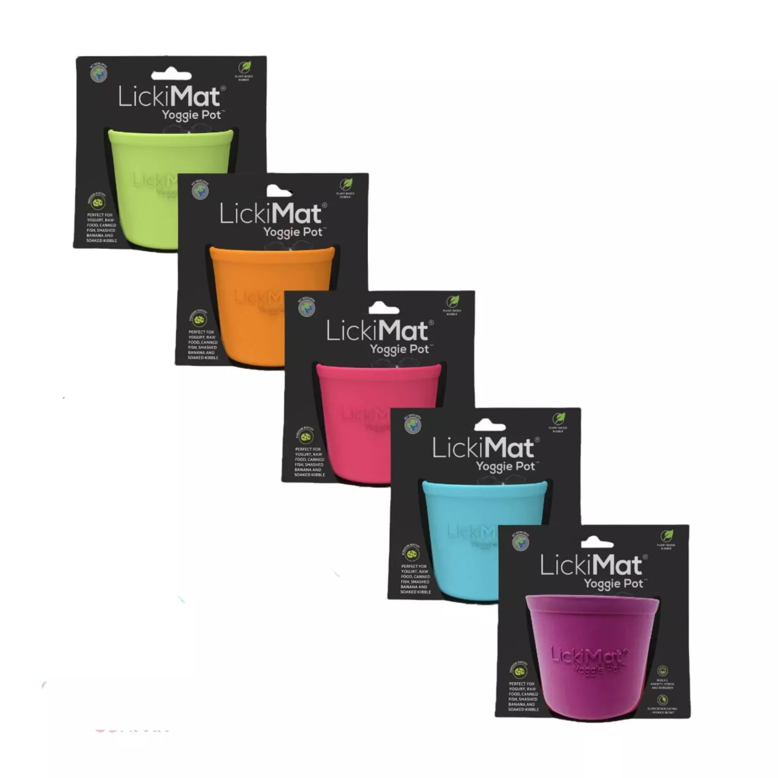 LickiMat Yoggie Pot - 6 Colours
