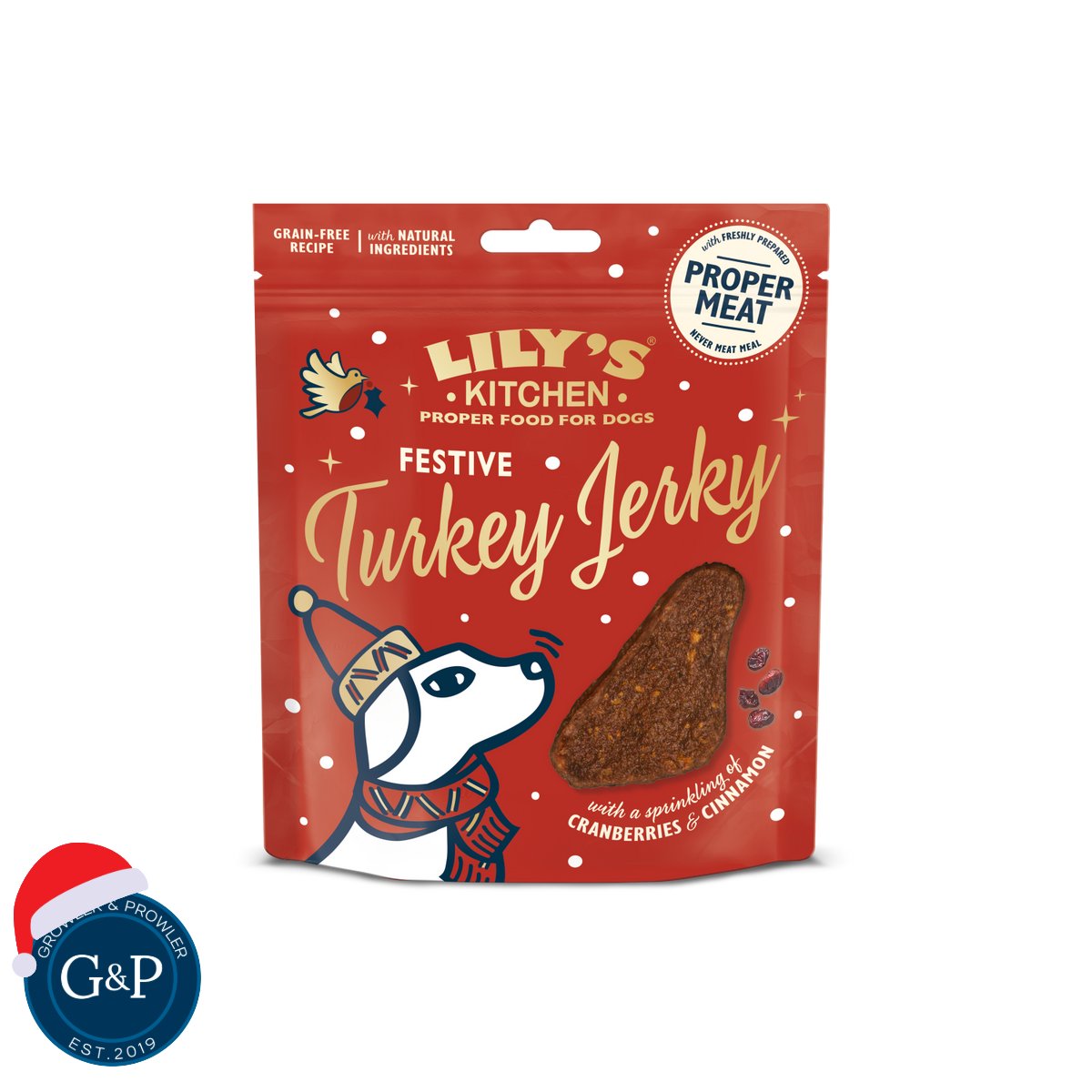 Lily's Kitchen Christmas Turkey Jerky
