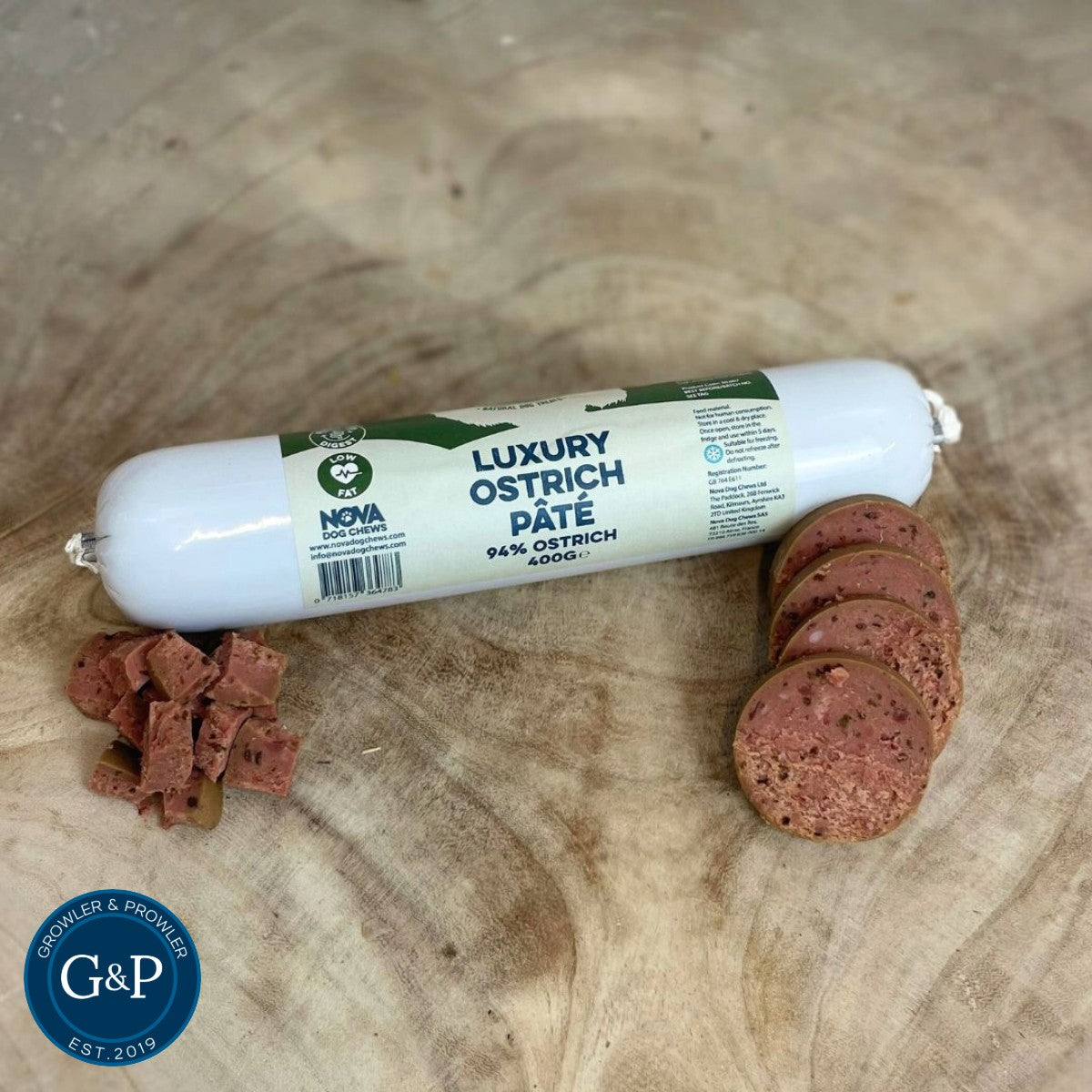 Luxury Ostrich Pate Sausage