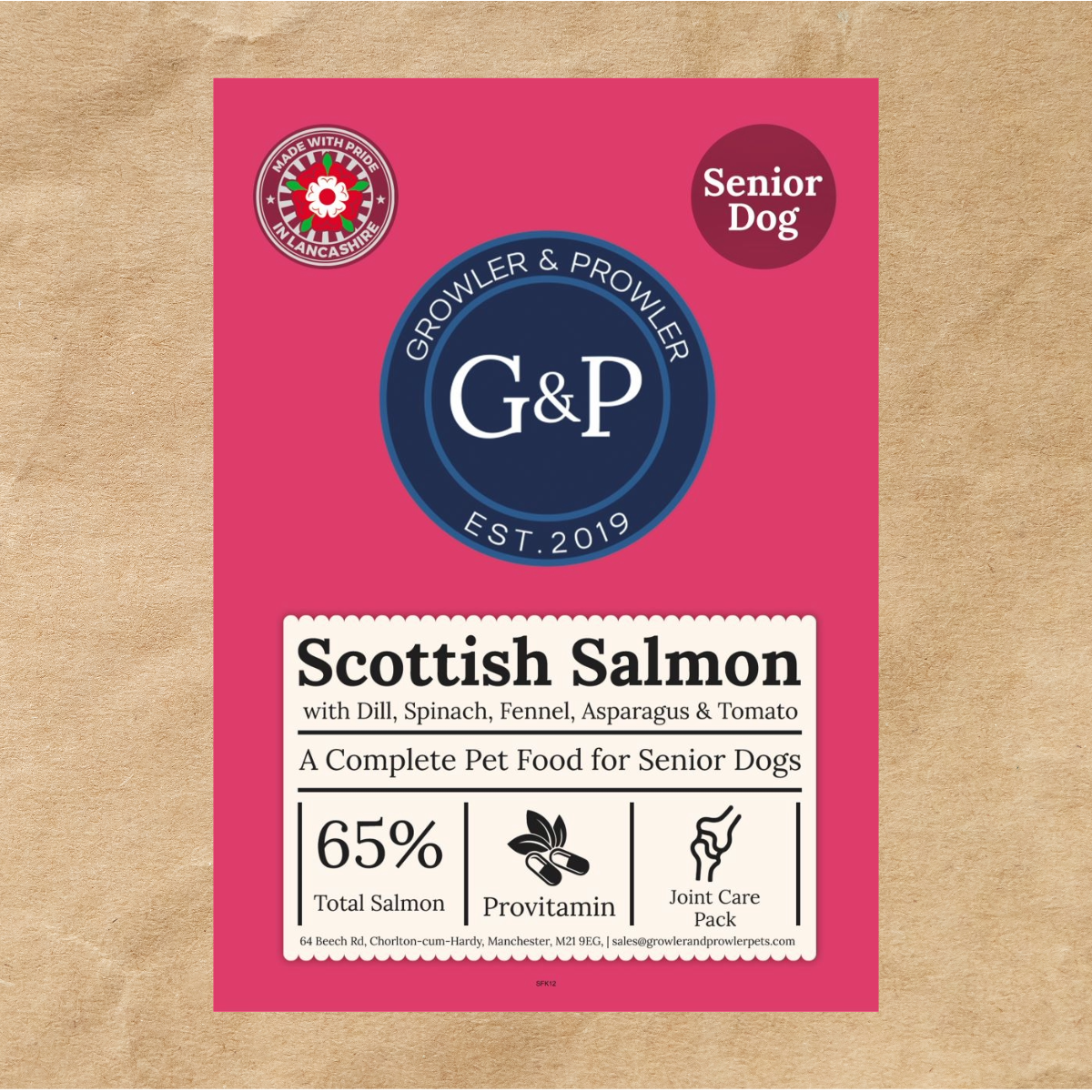 Superfood Senior Dog - Scottish Salmon