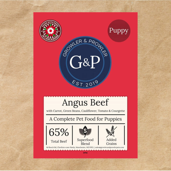 Superfood Puppy Dog Food Angus Beef | Superfood Dog Food | Manchester ...