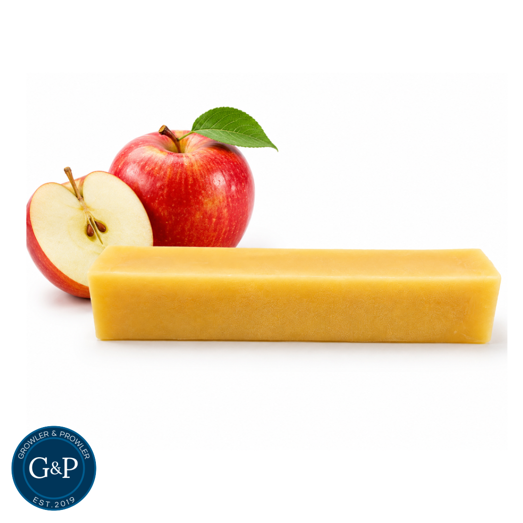 Tatty Yak Apple yak dog chew. A great long lasting natural dog chew. Available in manchester at growler and prowler pets.